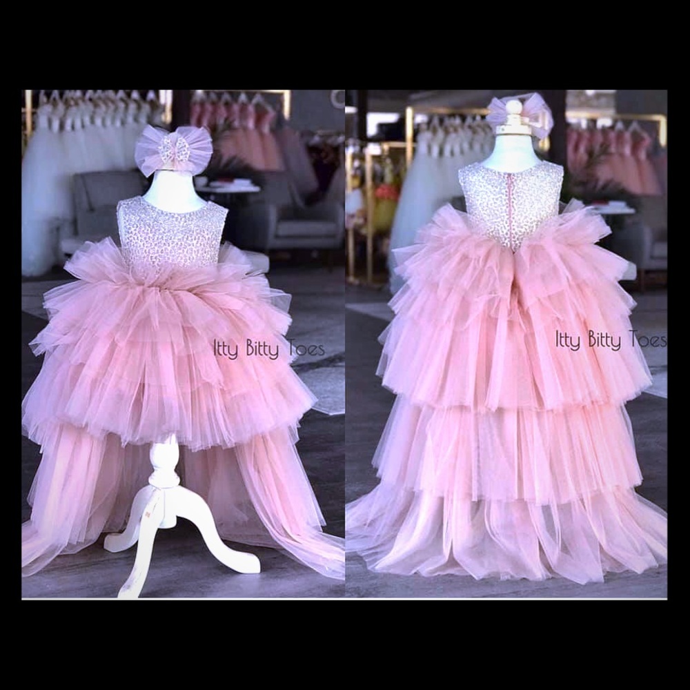 Blush Bethany style dress, size 6 kids